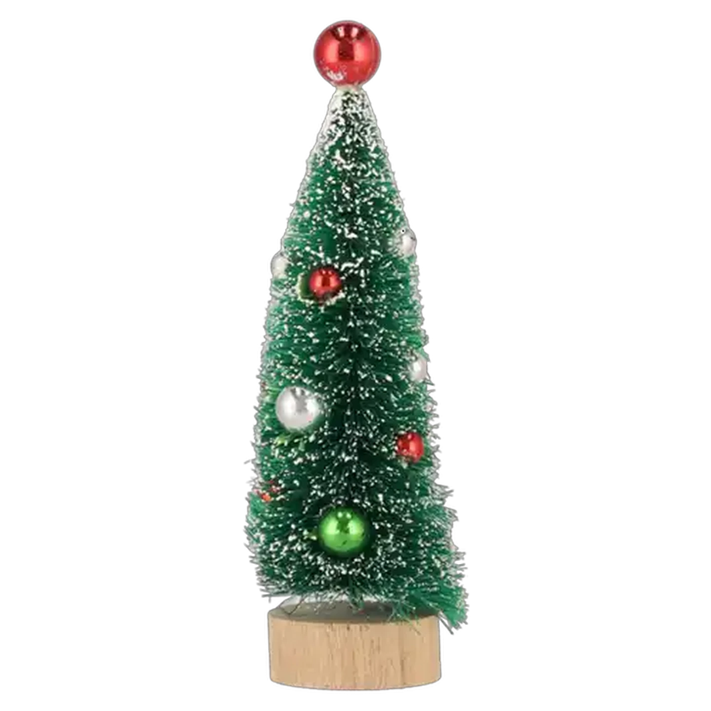 Image of Santa's Choice Tabletop Sequin Christmas Tree Accessory 14cm (Colour May Vary)