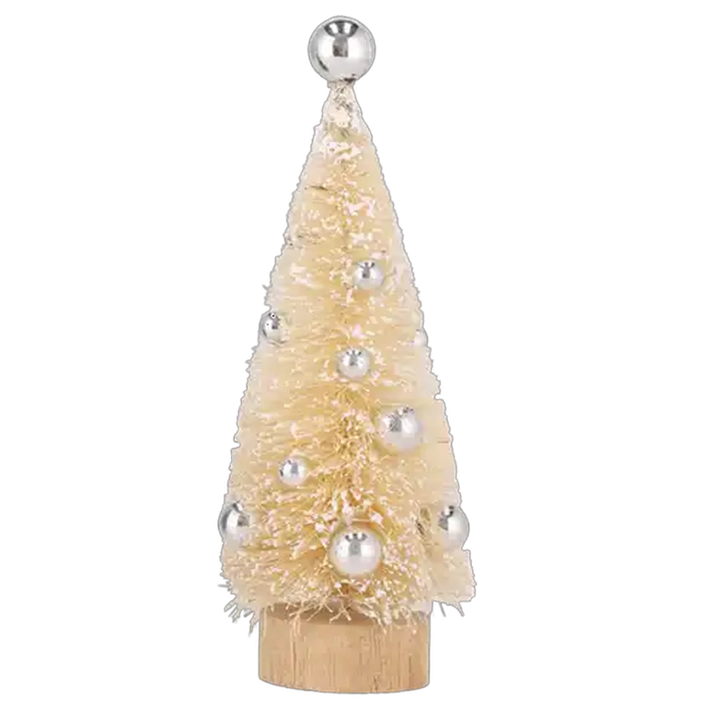 Image of Santa's Choice Tabletop Sequin Christmas Tree Accessory 14cm (Colour May Vary)