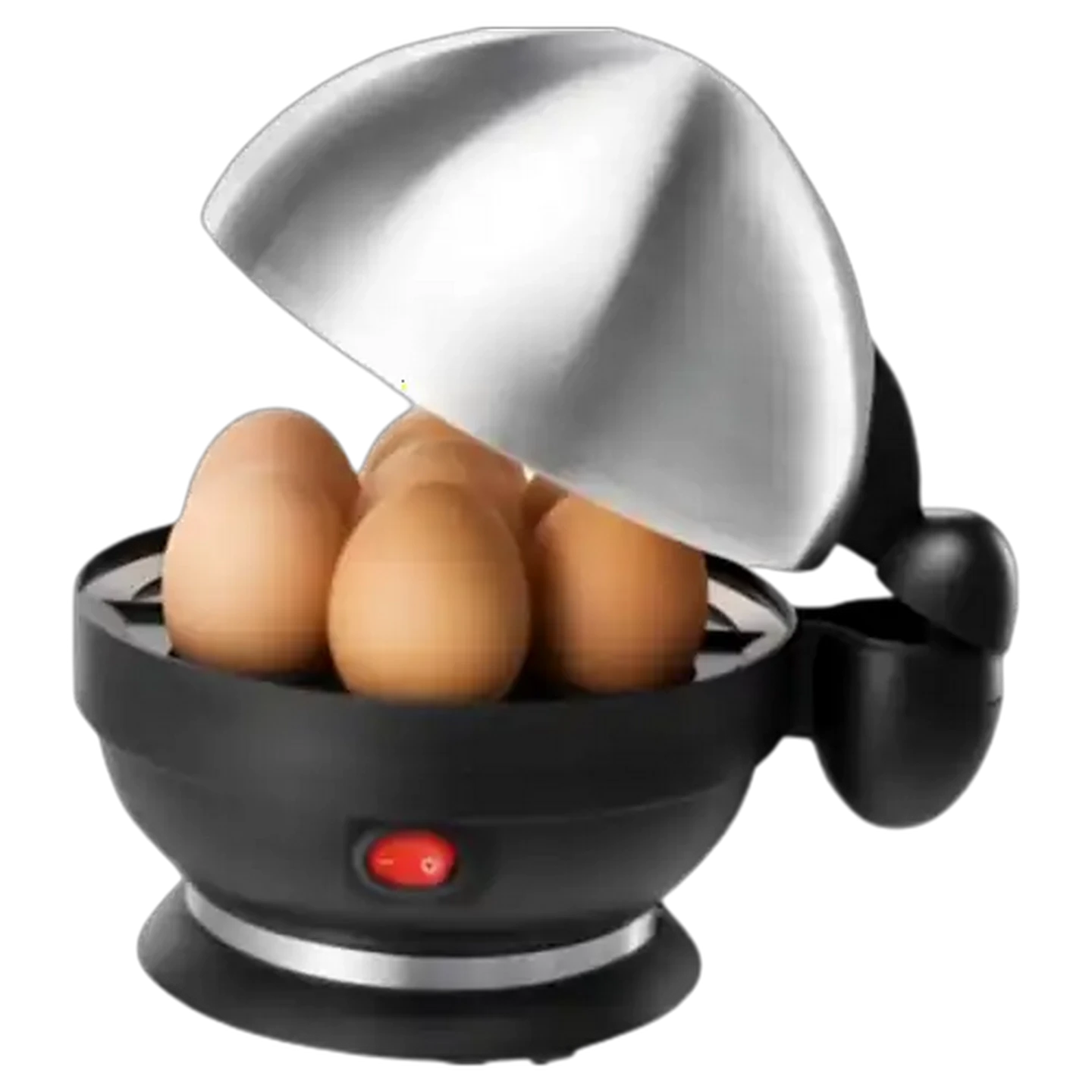 Image of Platinum Egg Boiler Black & Silver 320W