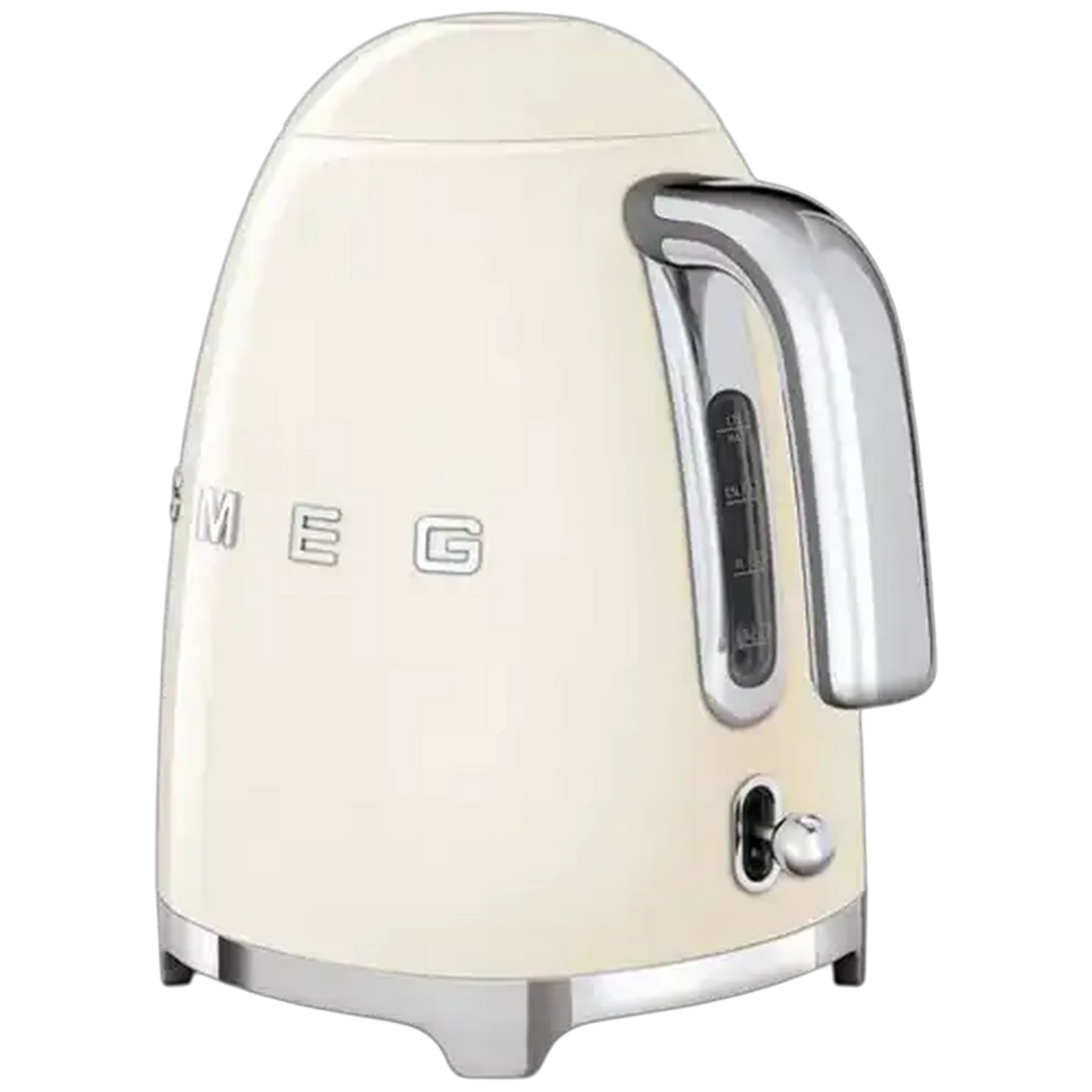 Image of Smeg Glossy Cream Retro Electric Kettle 1.7L