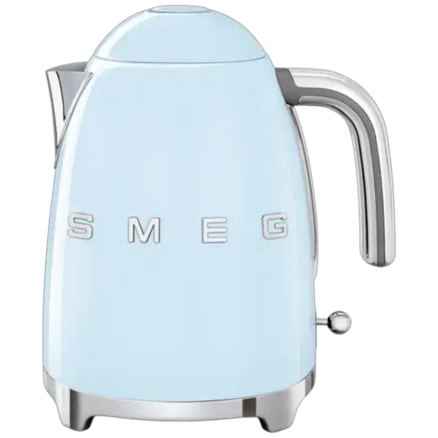Image of Smeg Glossy Pastel Blue Retro Electric Kettle 1.7L