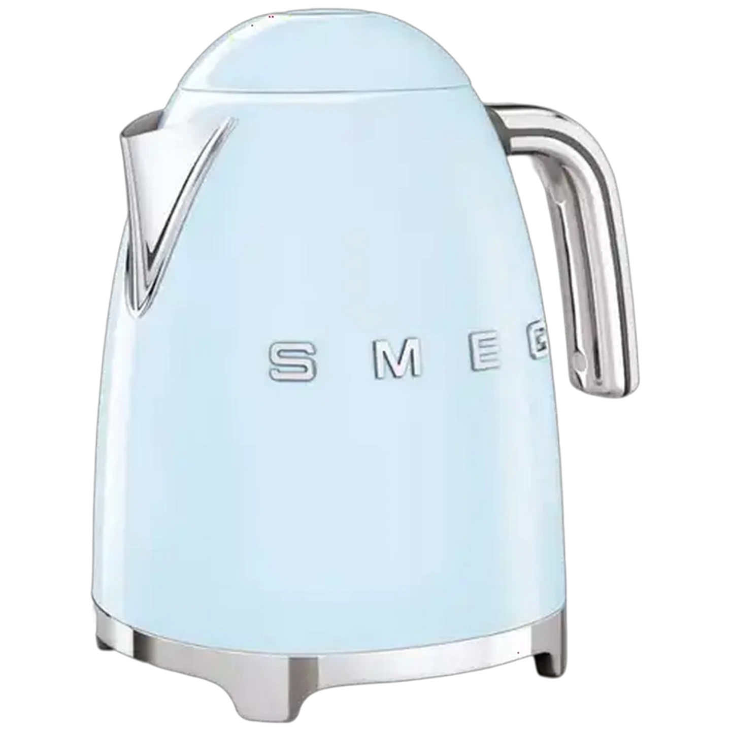 Image of Smeg Glossy Pastel Blue Retro Electric Kettle 1.7L