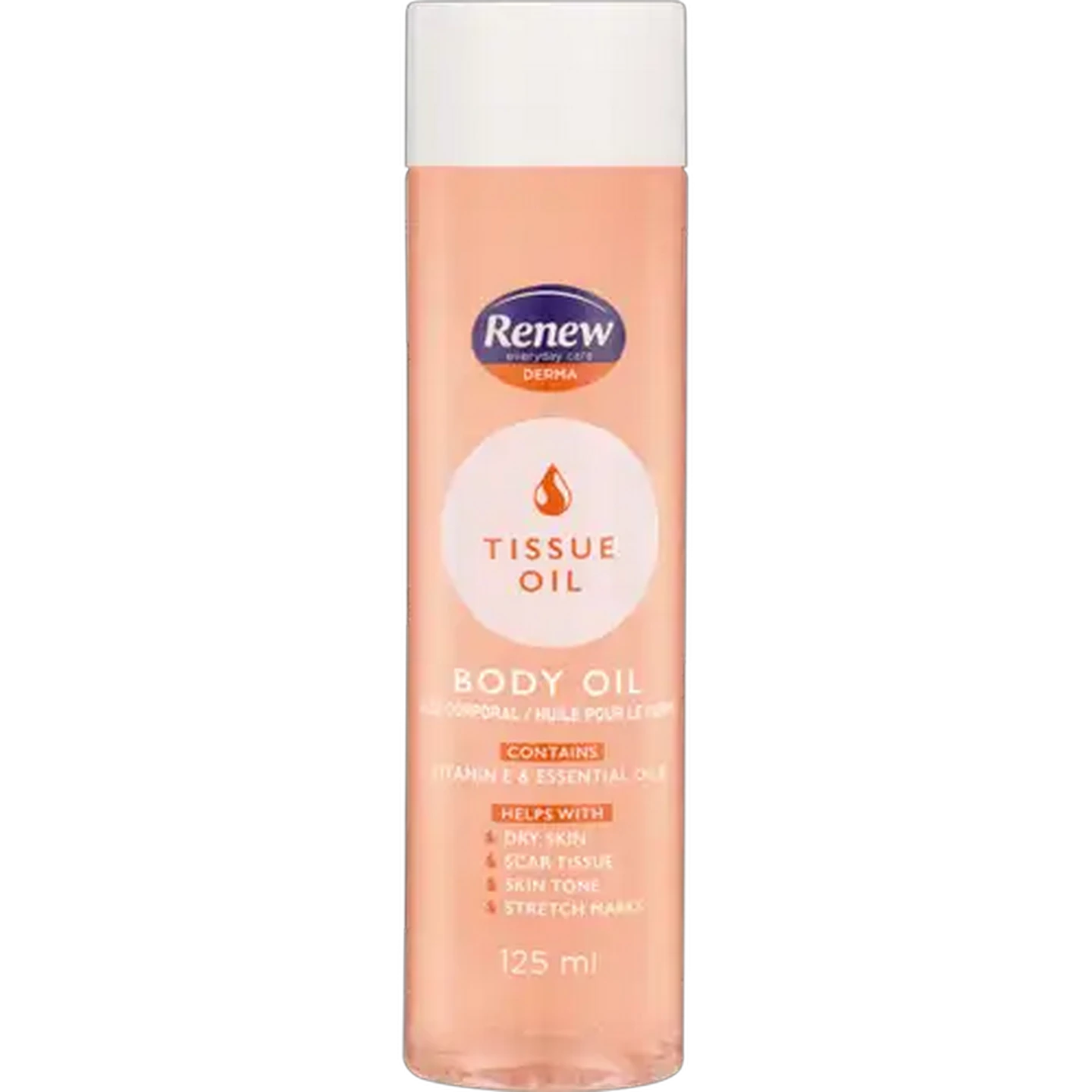 Image of Renew Derma Body Oil With Tissue Oil 125ml