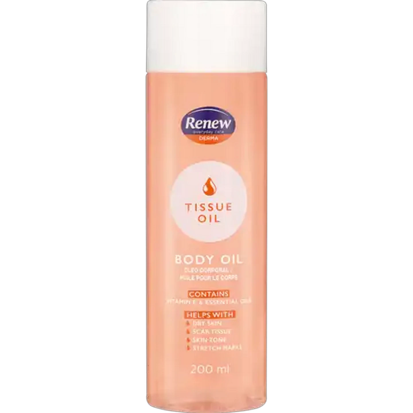 Image of Renew Derma Body Oil With Tissue Oil 200ml