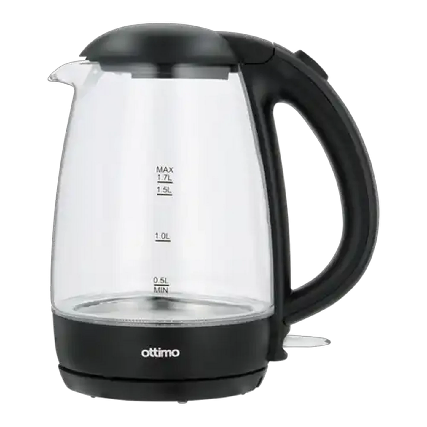 Image of Ottimo Cordless Glass Kettle 1.7L