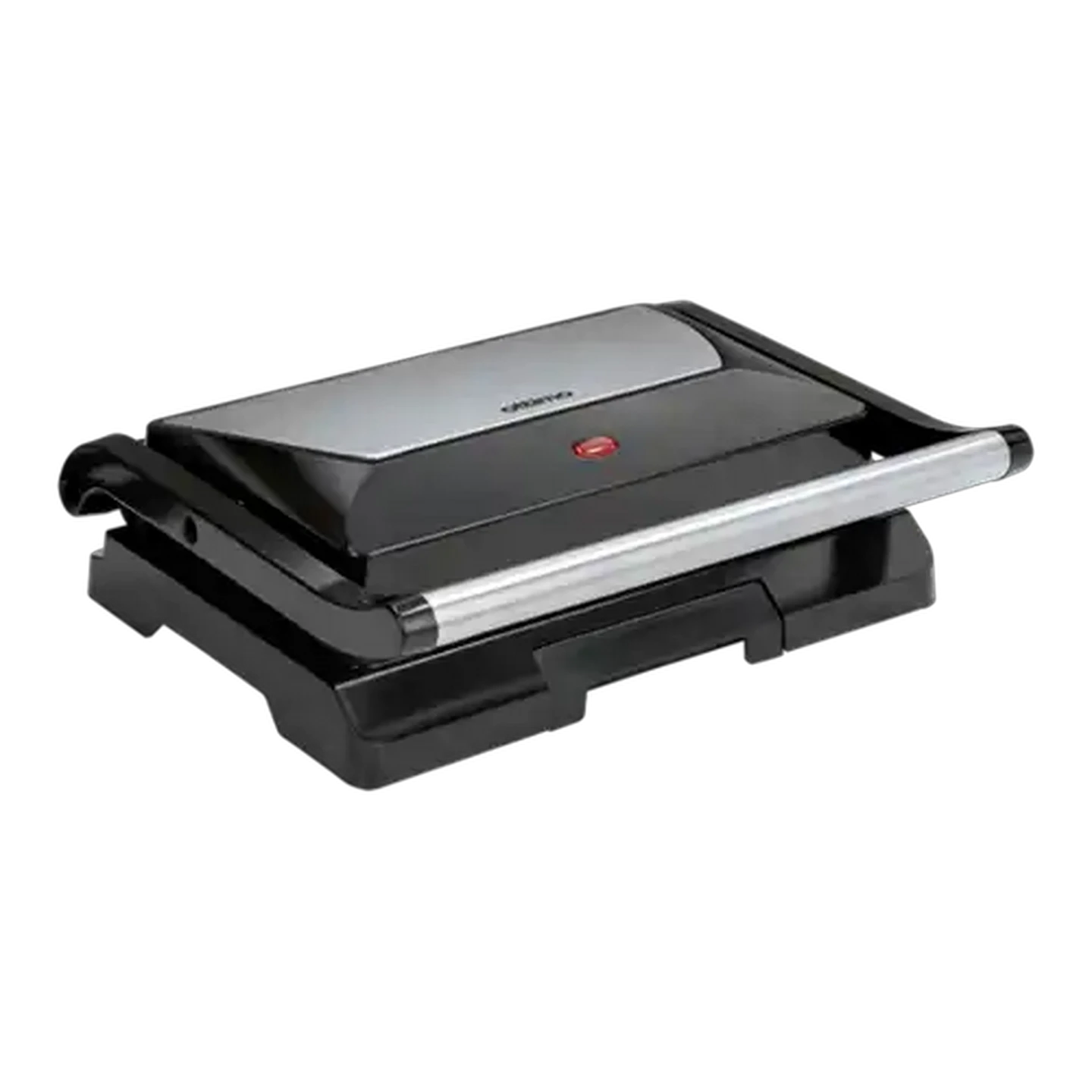 Image of Ottimo Black Stainless Steel 2-Slice Sandwich Press