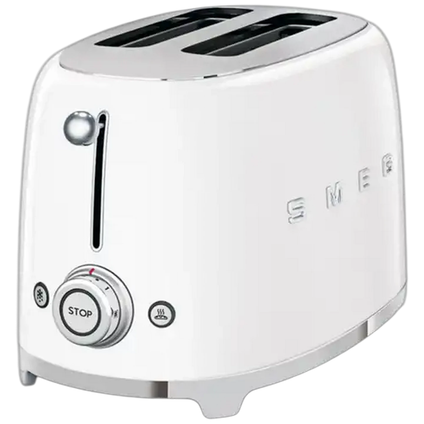 Image of Smeg Retro 2-Slice Toaster Glossy White 950W