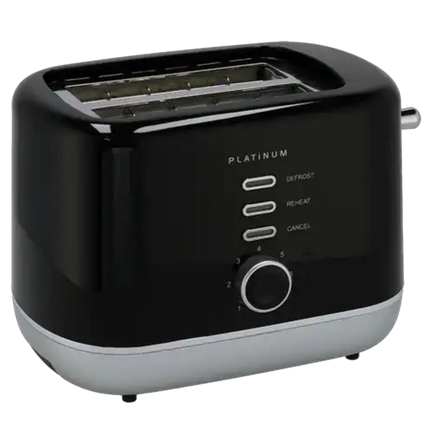 Image of Platinum Black 2-Slice Toaster