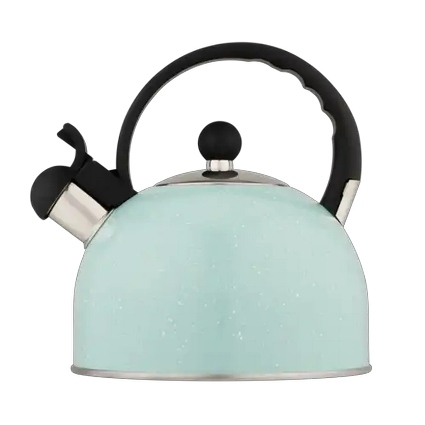 Image of Blue Stainless Steel Whistling Kettle 2.5L