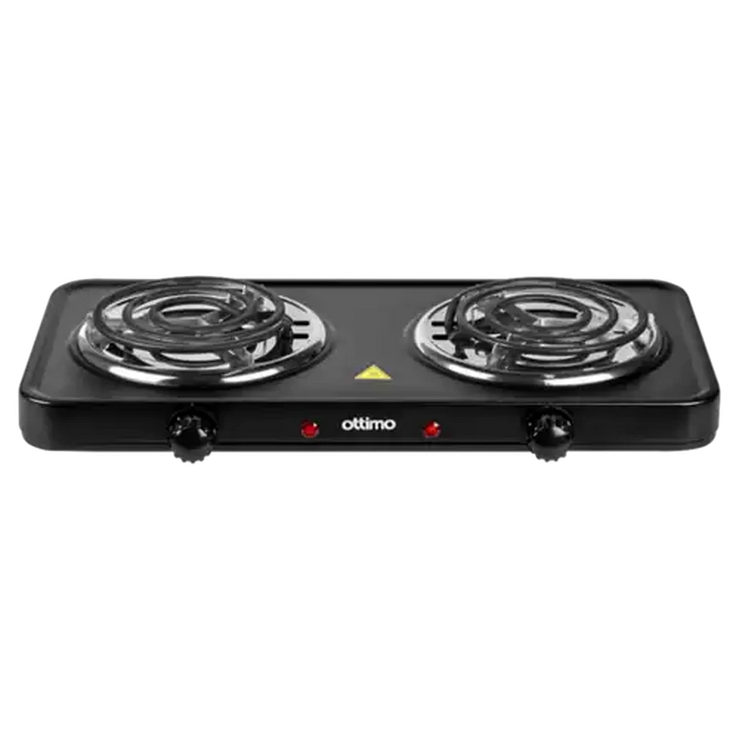Image of Ottimo Twin Spiral Hot Plate Black 2400W