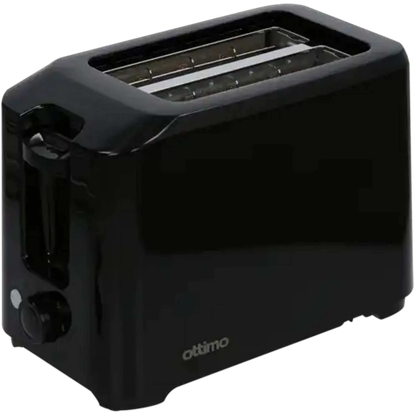 Image of Ottimo 2-Slice Black Toaster 750W