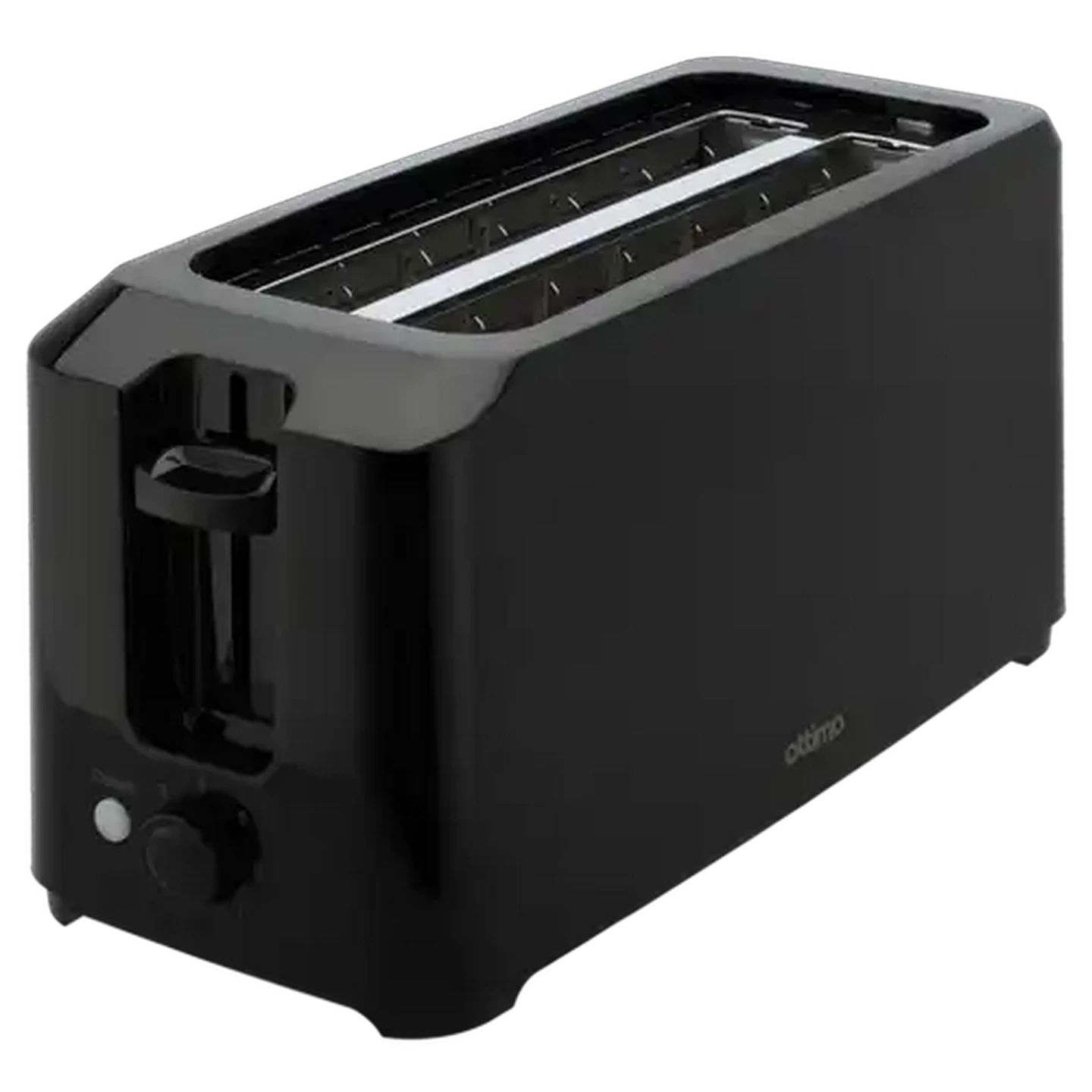 Image of Ottimo Black 4-Slice Toaster 1250W
