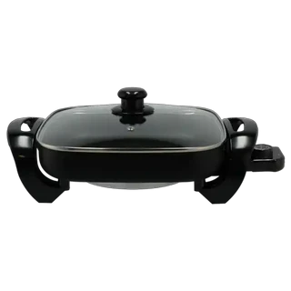 Ottimo Black Electric Square Frypan 4.2L