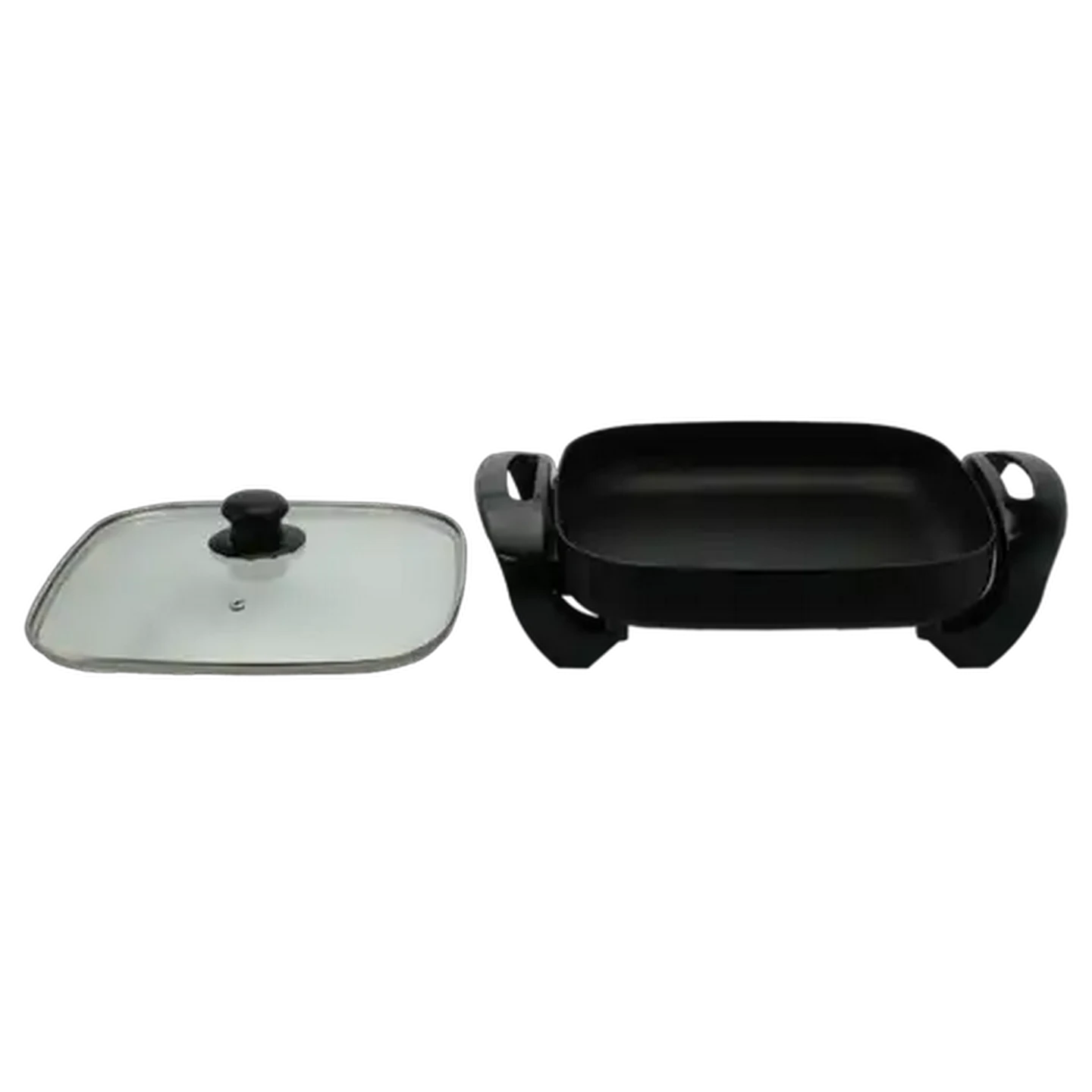 Image of Ottimo Black Electric Square Frypan 4.2L