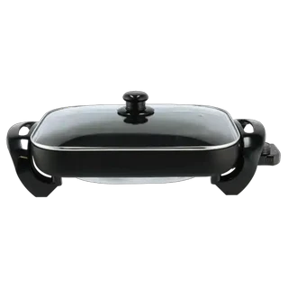 Ottimo Black Rectangular Electric Frying Pan 5L
