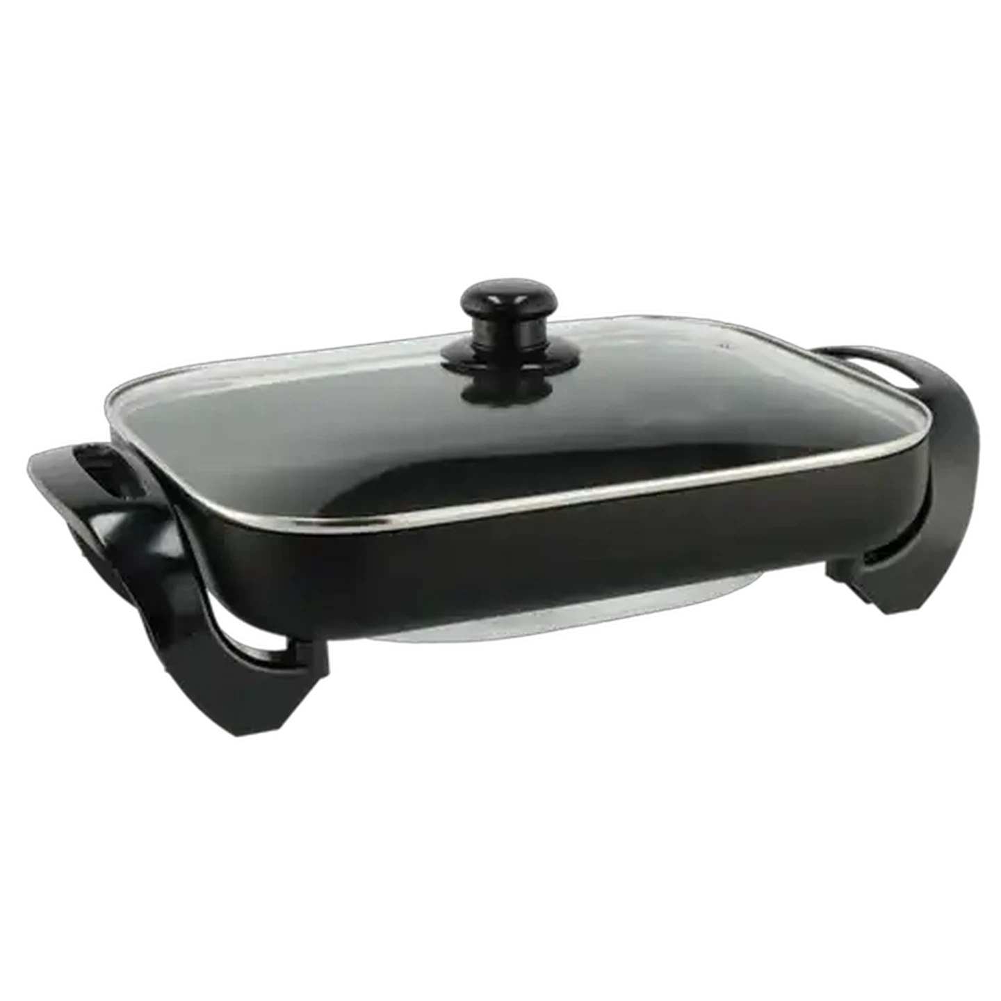 Image of Ottimo Black Rectangular Electric Frying Pan 5L