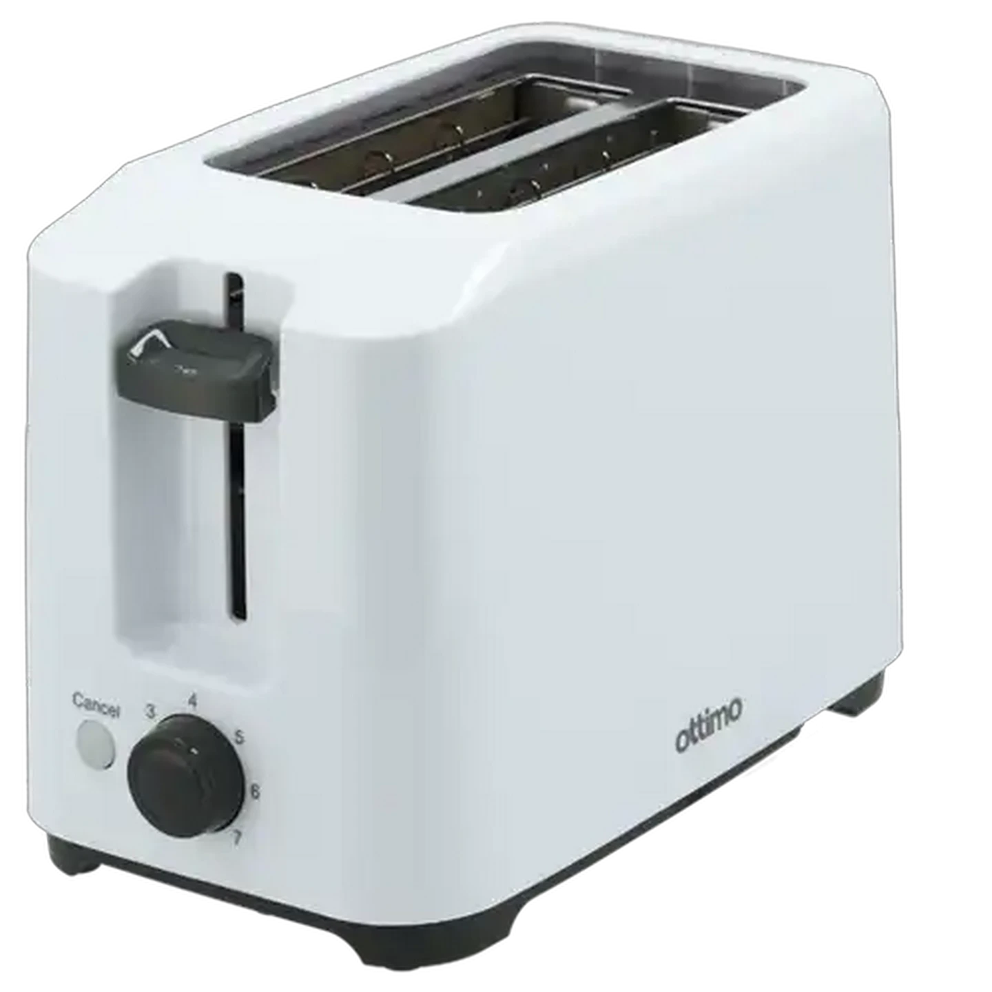 Image of Ottimo White 2-Slice Toaster 750W