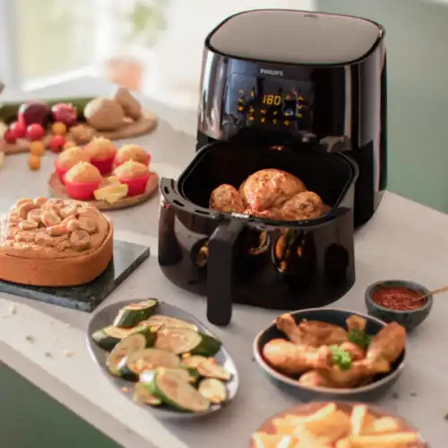 Image of Philips Essential XL Rapid Air Technology Airfryer 6.2L