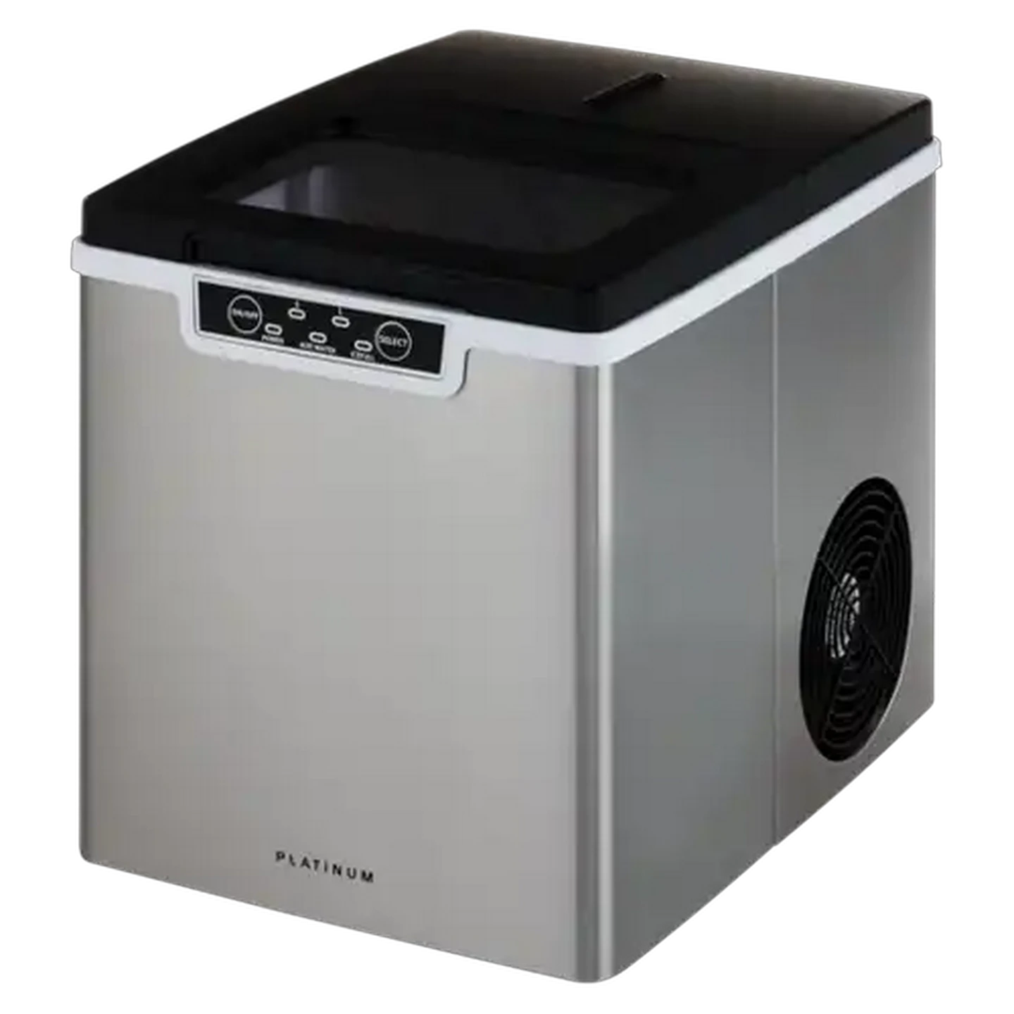 Image of Platinum Stainless Steel Ice Maker