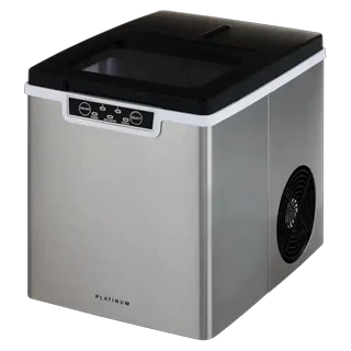Platinum Stainless Steel Ice Maker