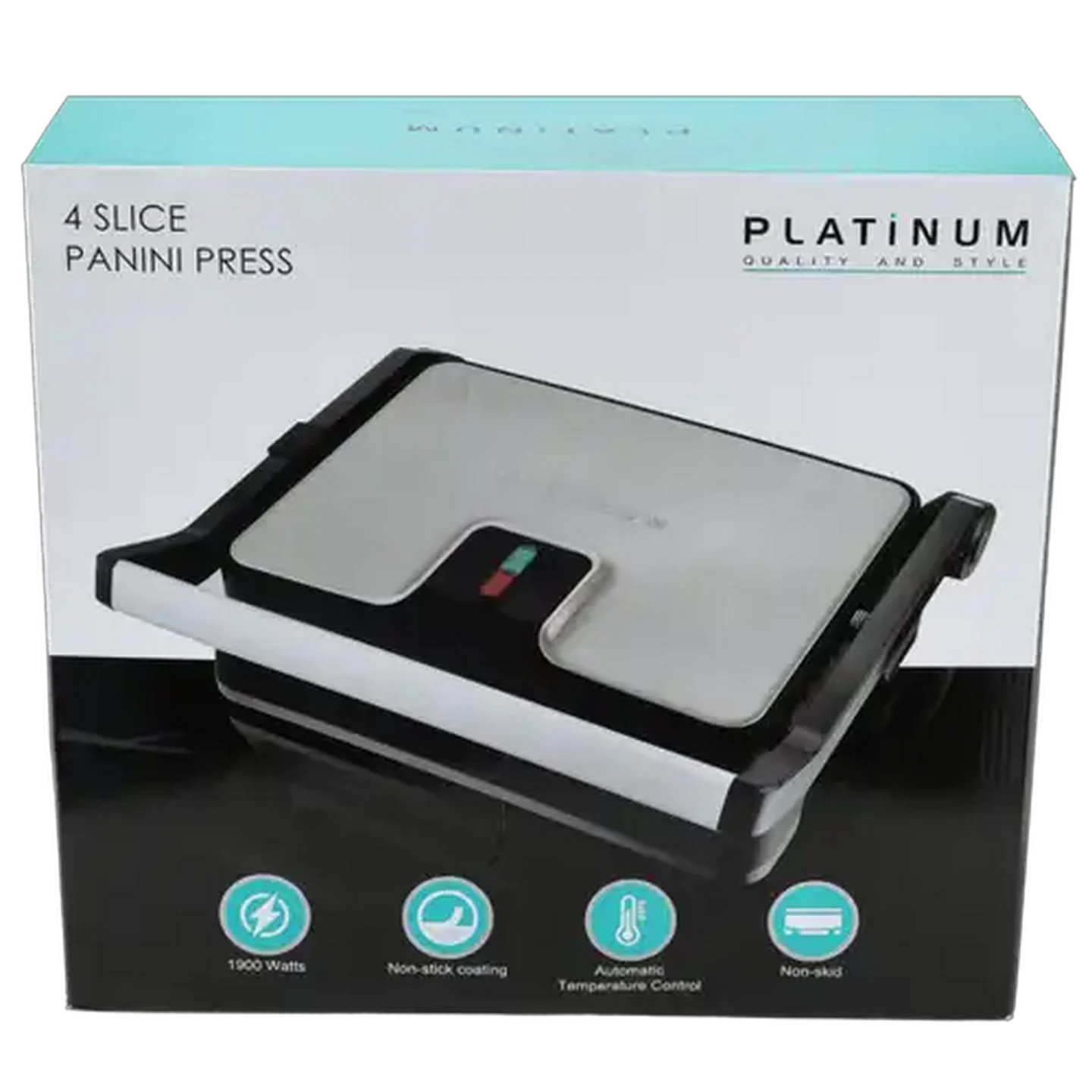 Image of Platinum 4-Slice Panini Press
