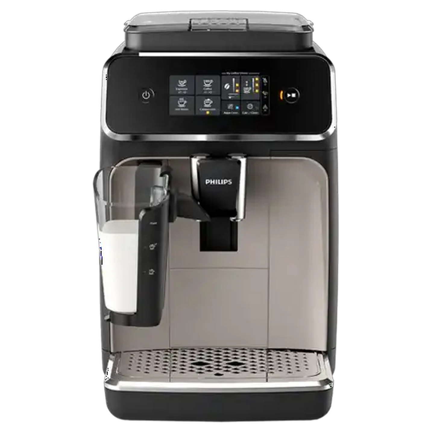 Image of Philips 2200 Series Fully Automatic Black Espresso Machine EP235/40