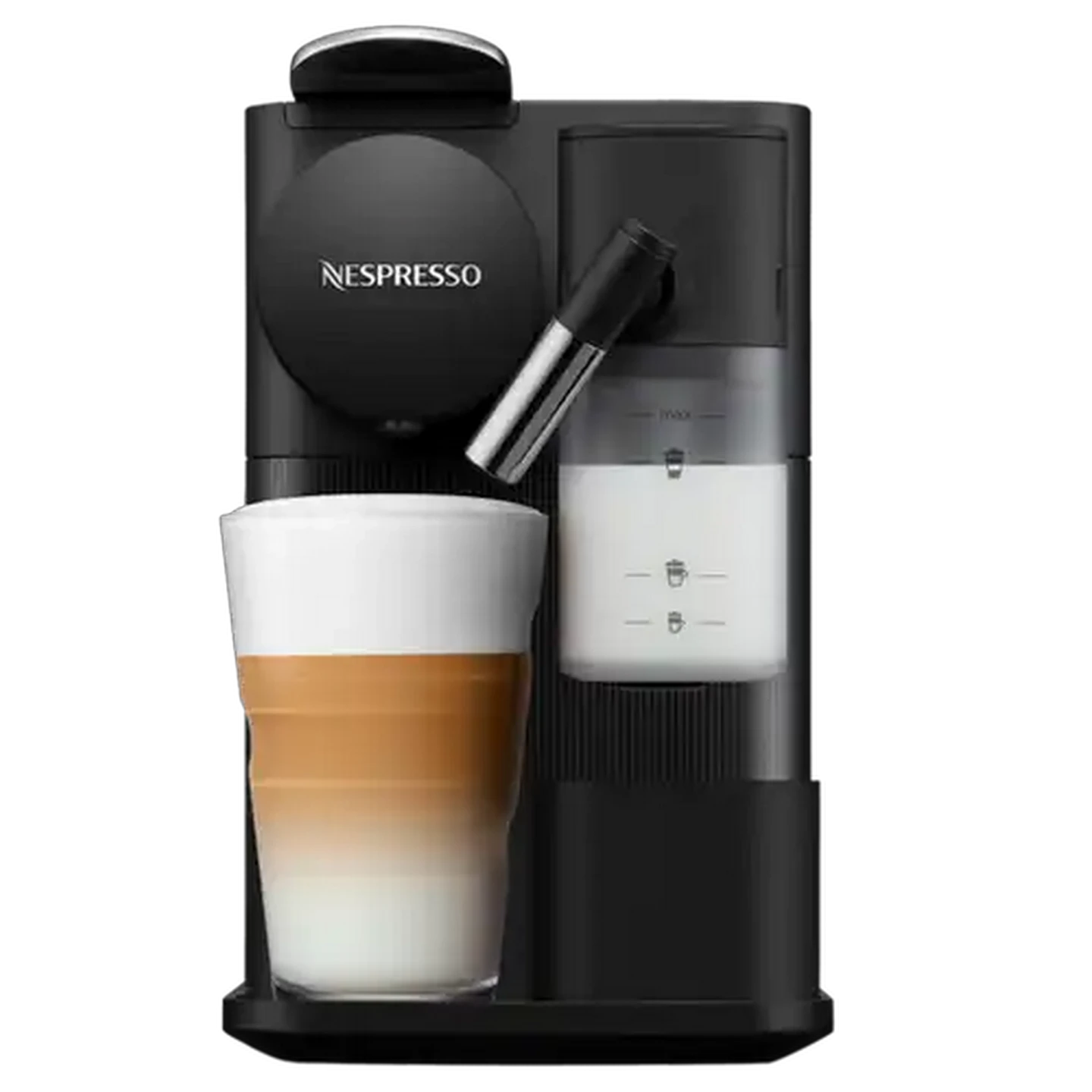 Image of Nespresso Latissima One Shadow Black Coffee Machine 1450W