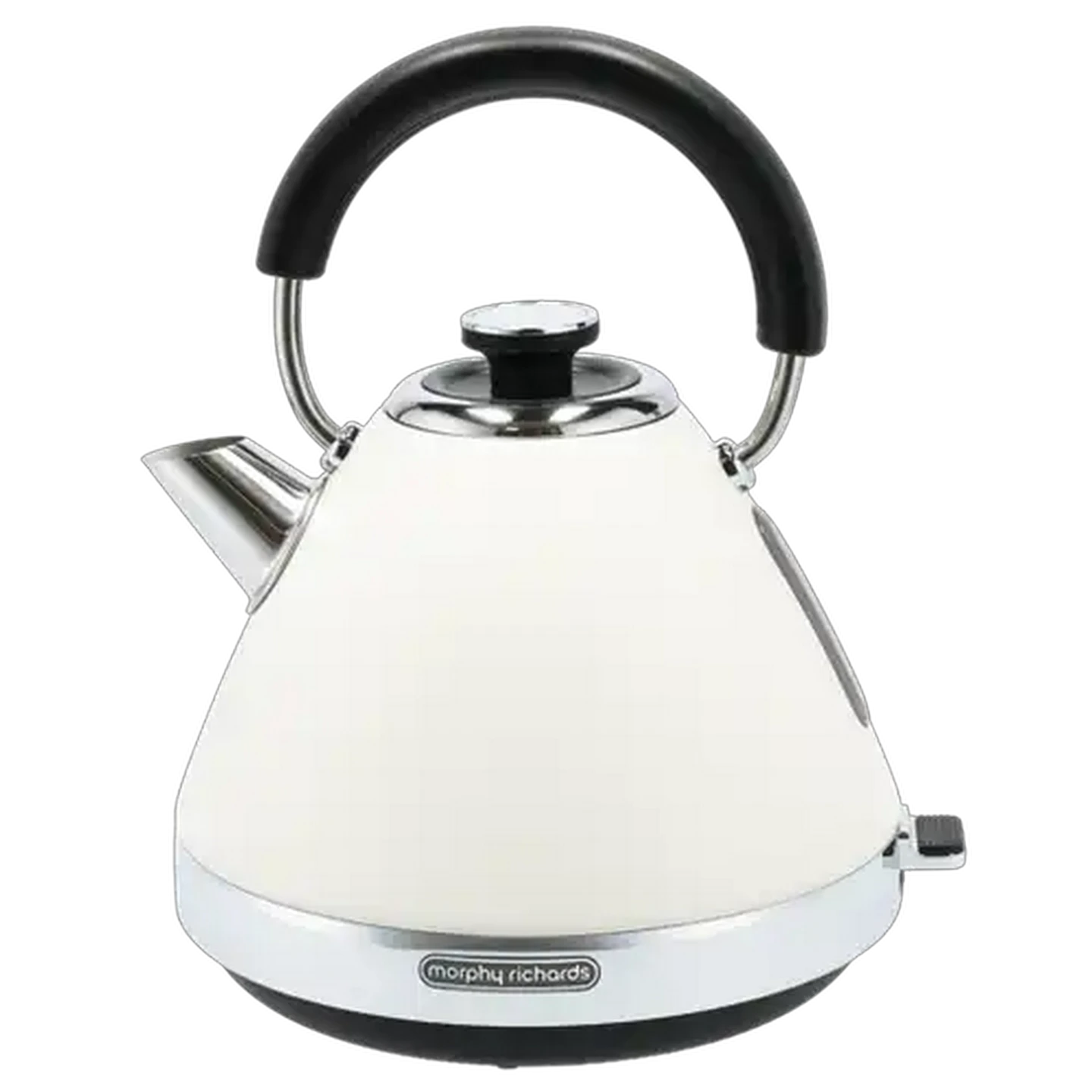Image of Morphy Richards Venture Cream Pyramid Cordless Kettle 1.5L
