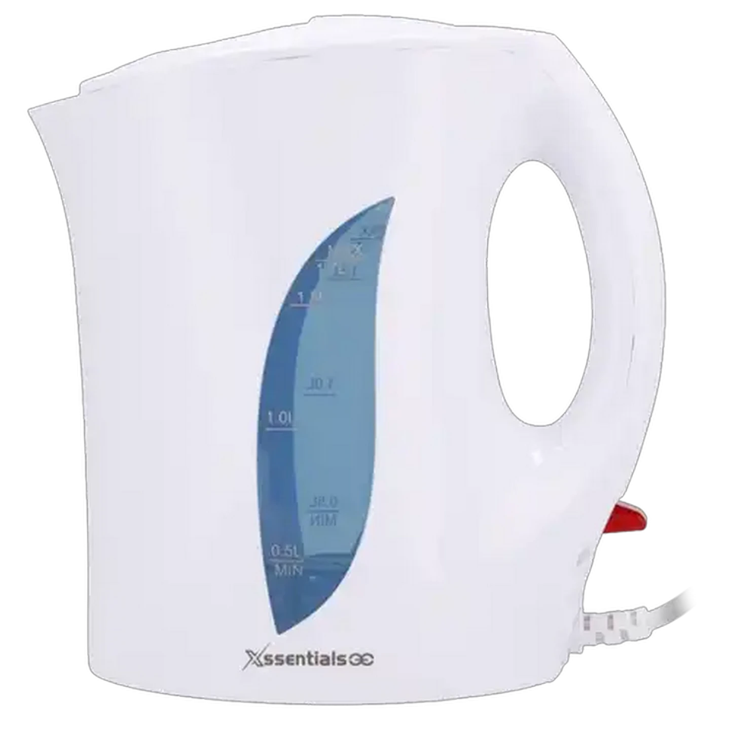Image of Xssentials White FK-0901A Auto Corded Kettle 1.7L