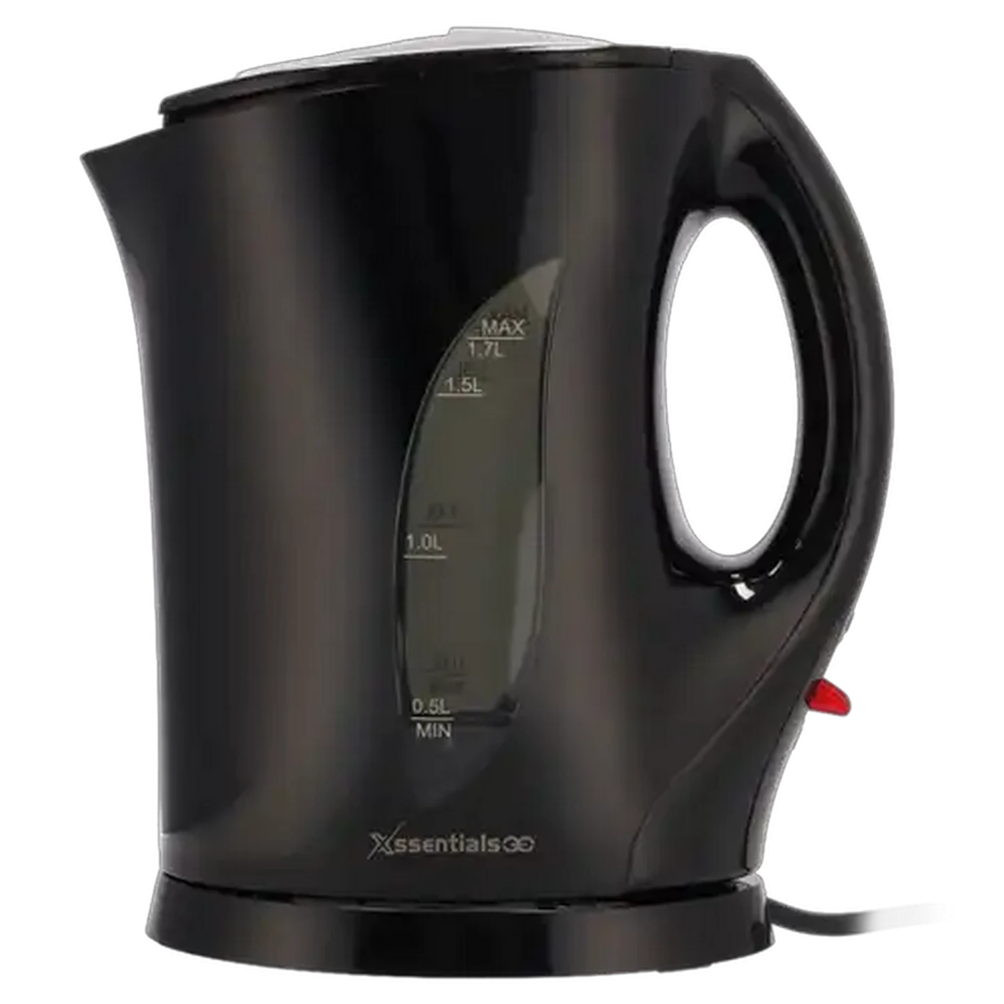 Image of Xssentials Black FK-0901 Cordless Kettle 1.7L