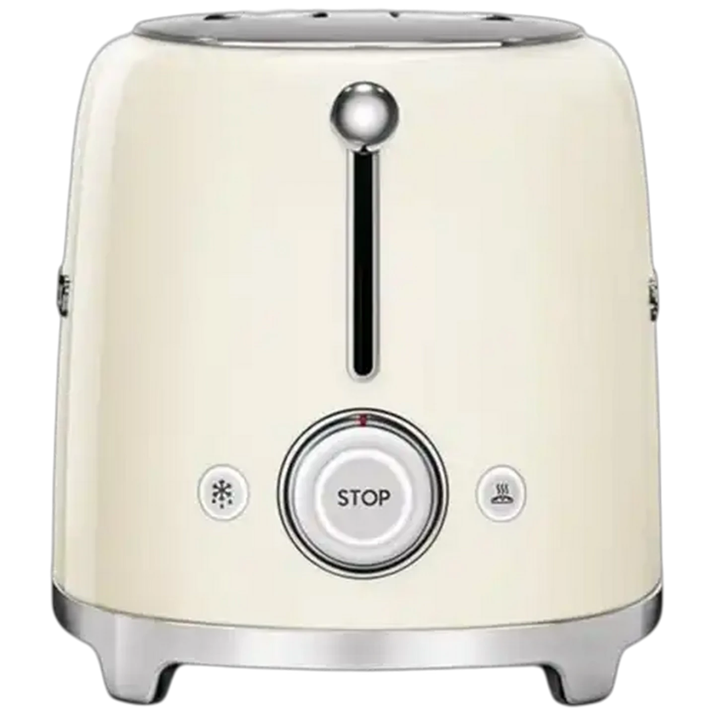 Image of Smeg Vintage Cream Retro 4-Slice Toaster 1500W