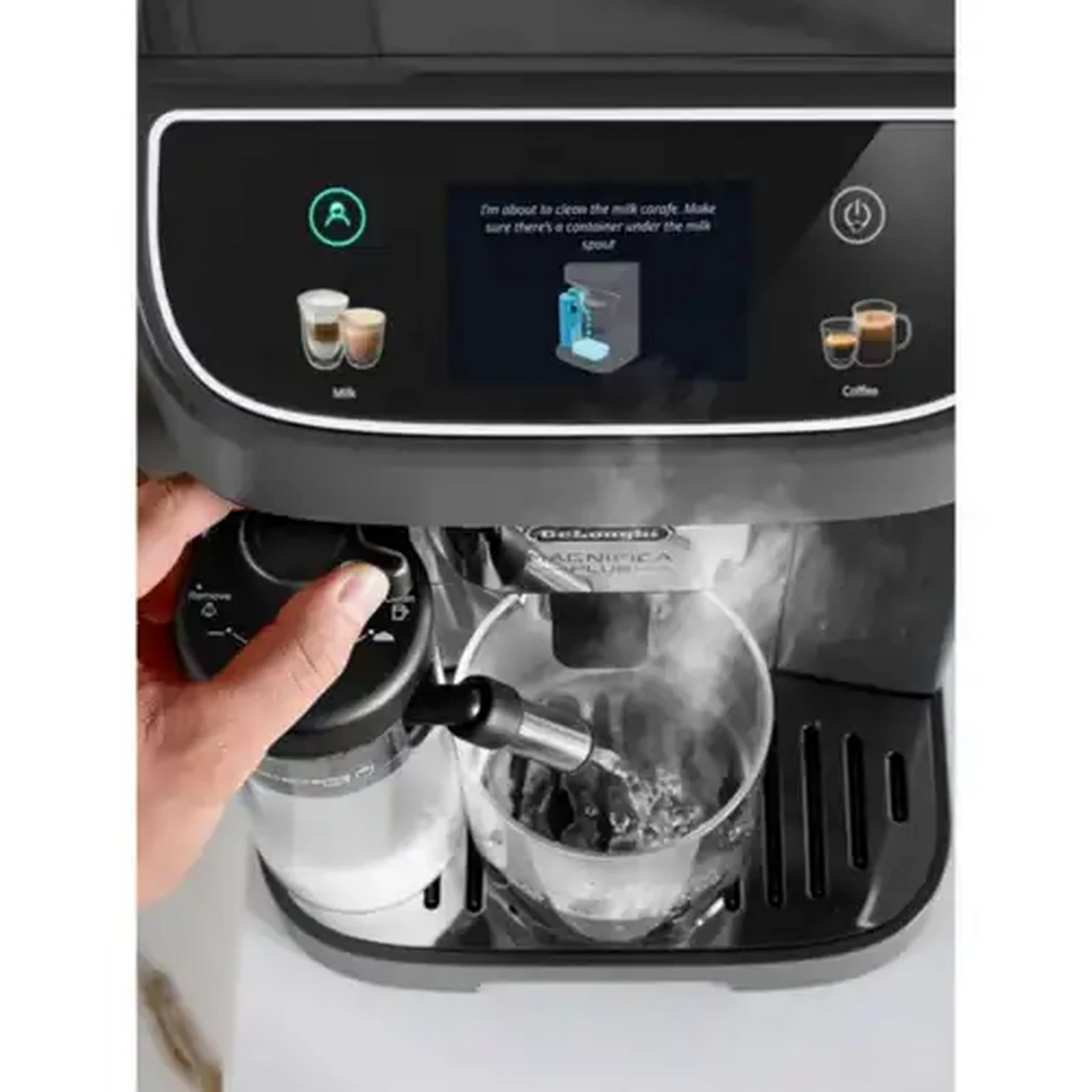 Image of De'Longhi Magnifica Plus Bean to Cup Coffee Machine 1450W