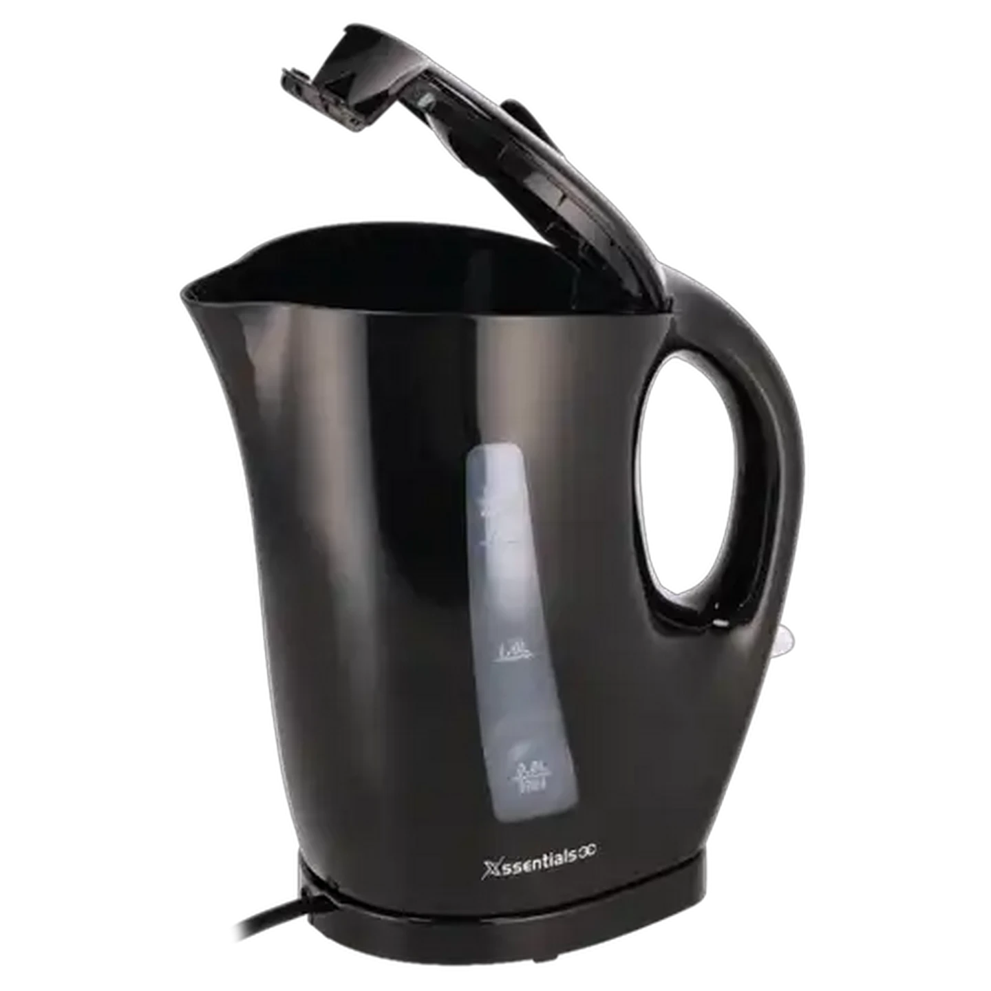 Image of Xssentials Black KE02103-GS Cordless Kettle 1.7L