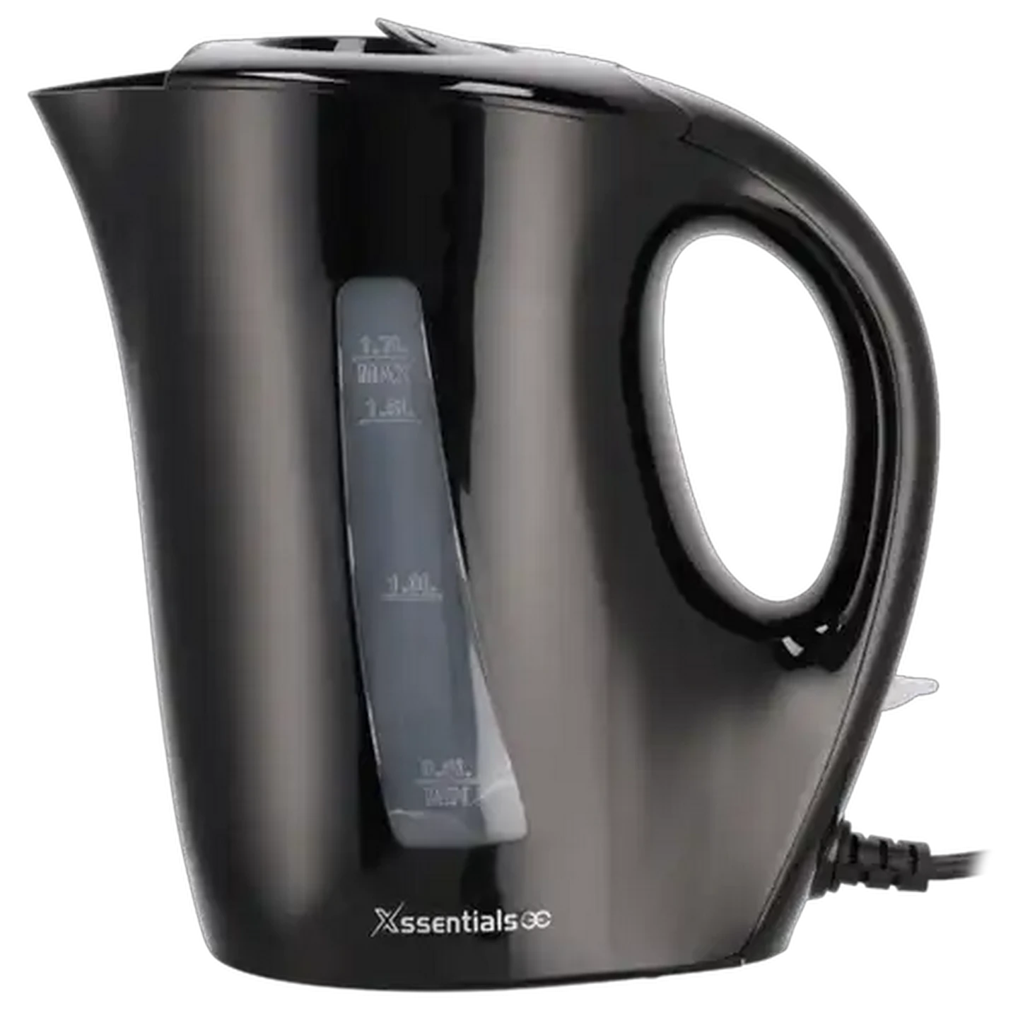 Image of Xssentials Black KE02103A Auto Kettle 1.7L