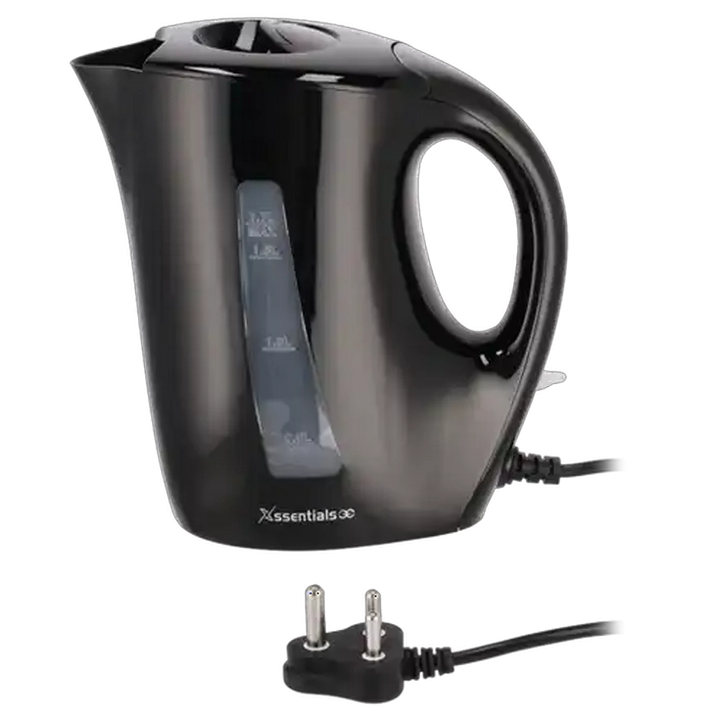 Image of Xssentials Black KE02103A Auto Kettle 1.7L