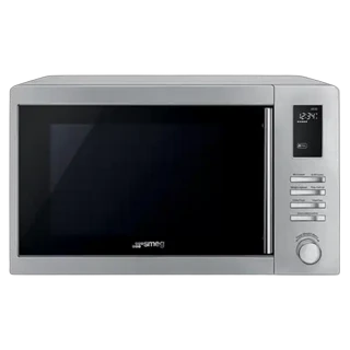 Smeg Dark Inox Microwave Oven With Grill 25L