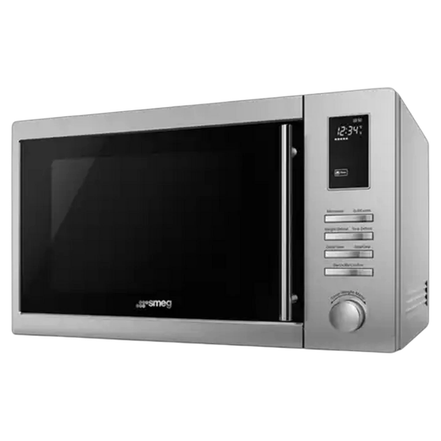 Image of Smeg Dark Inox Microwave Oven With Grill 25L