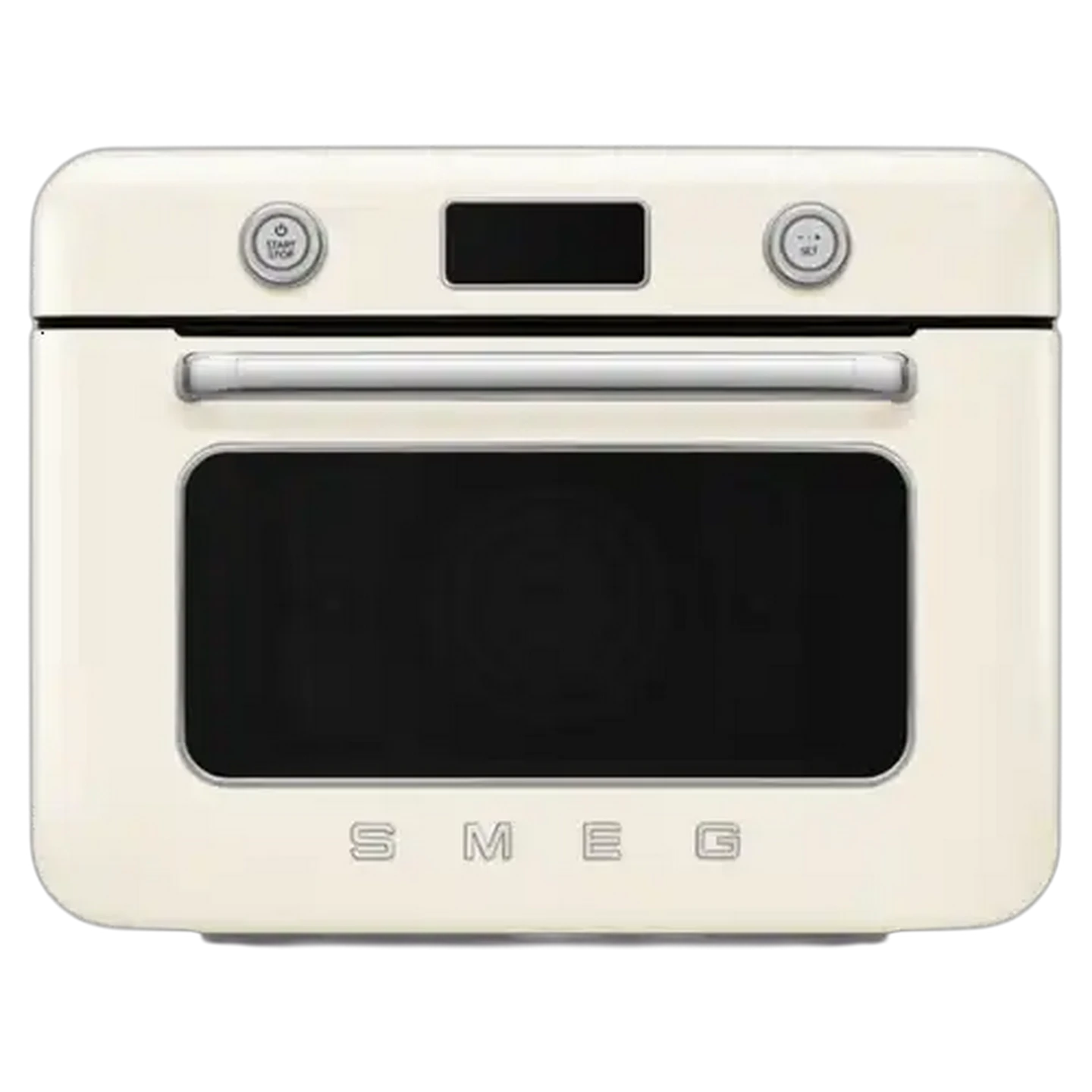 Image of Smeg Cream Retro Countertop Steam Oven 30L