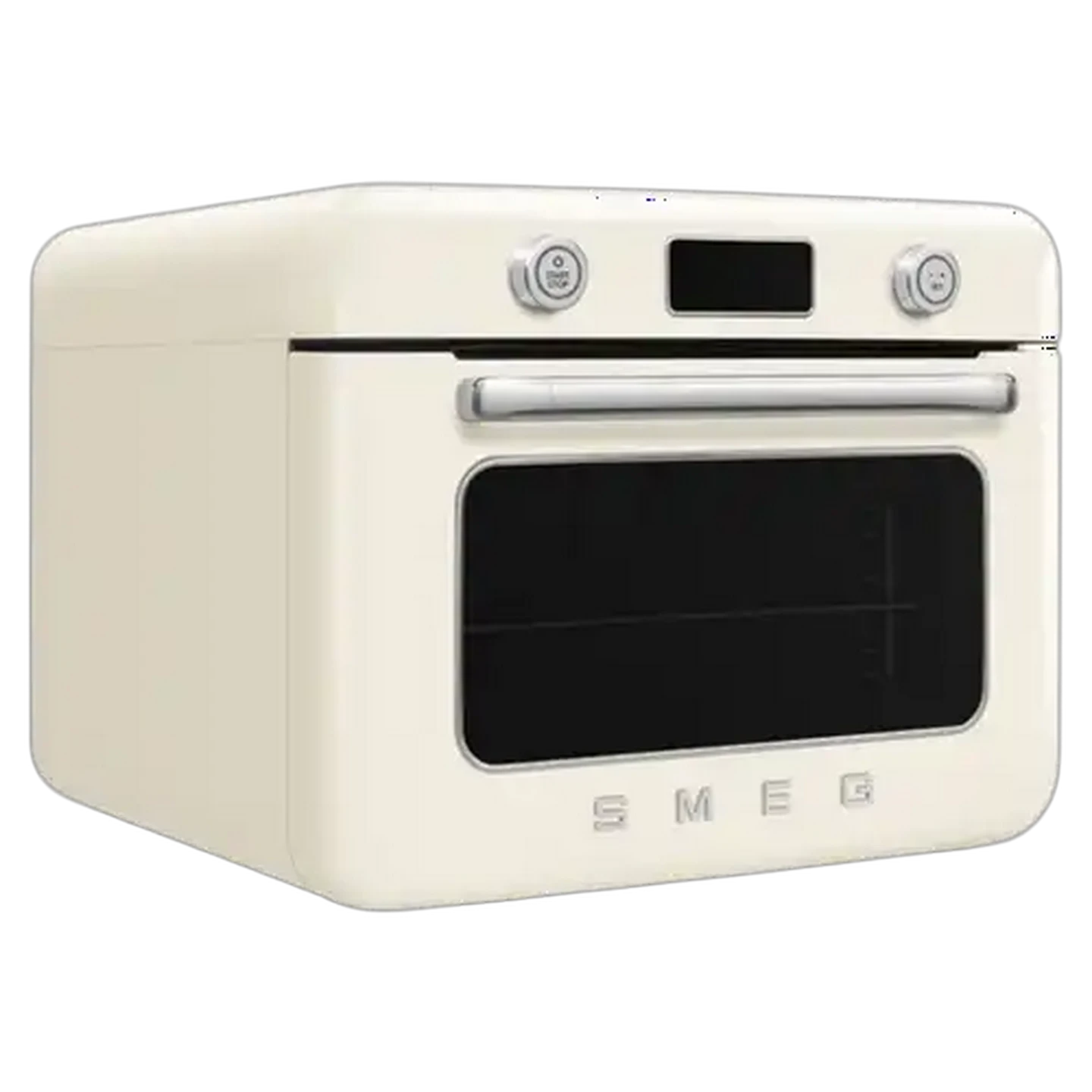 Image of Smeg Cream Retro Countertop Steam Oven 30L
