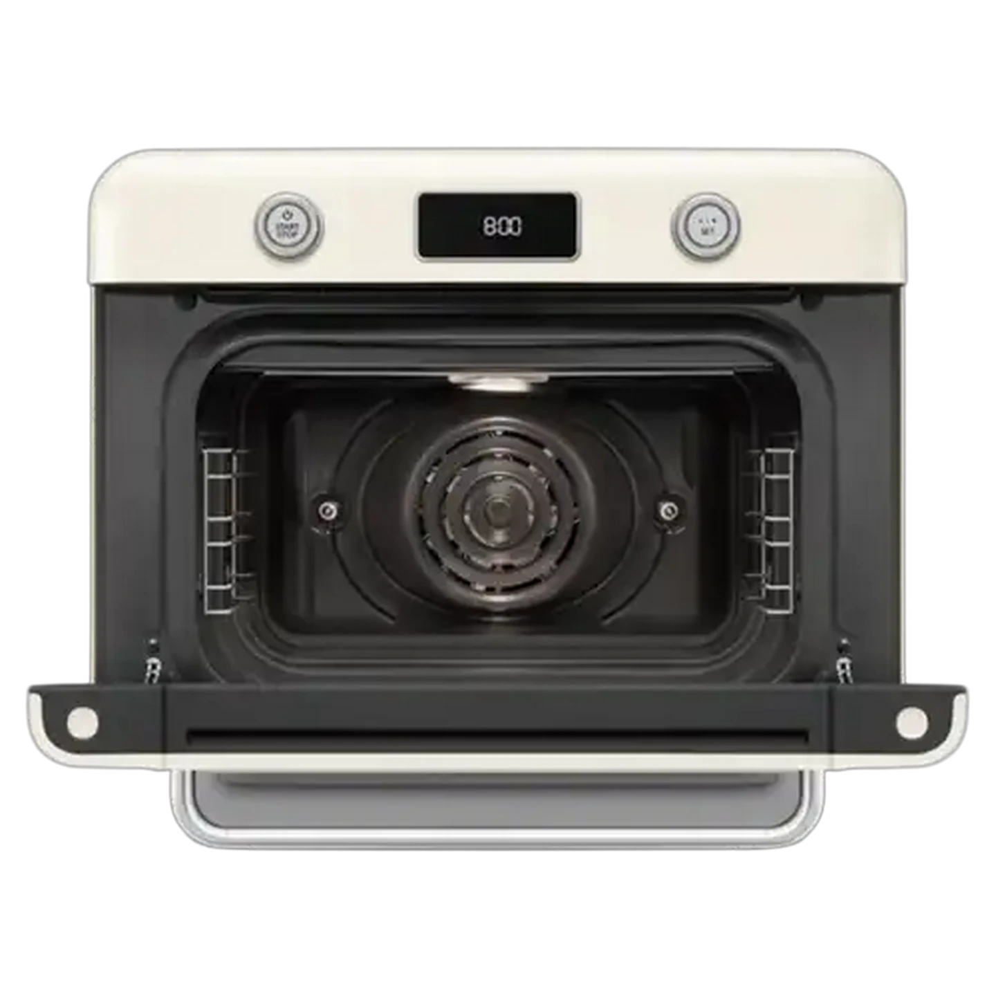Image of Smeg Cream Retro Countertop Steam Oven 30L