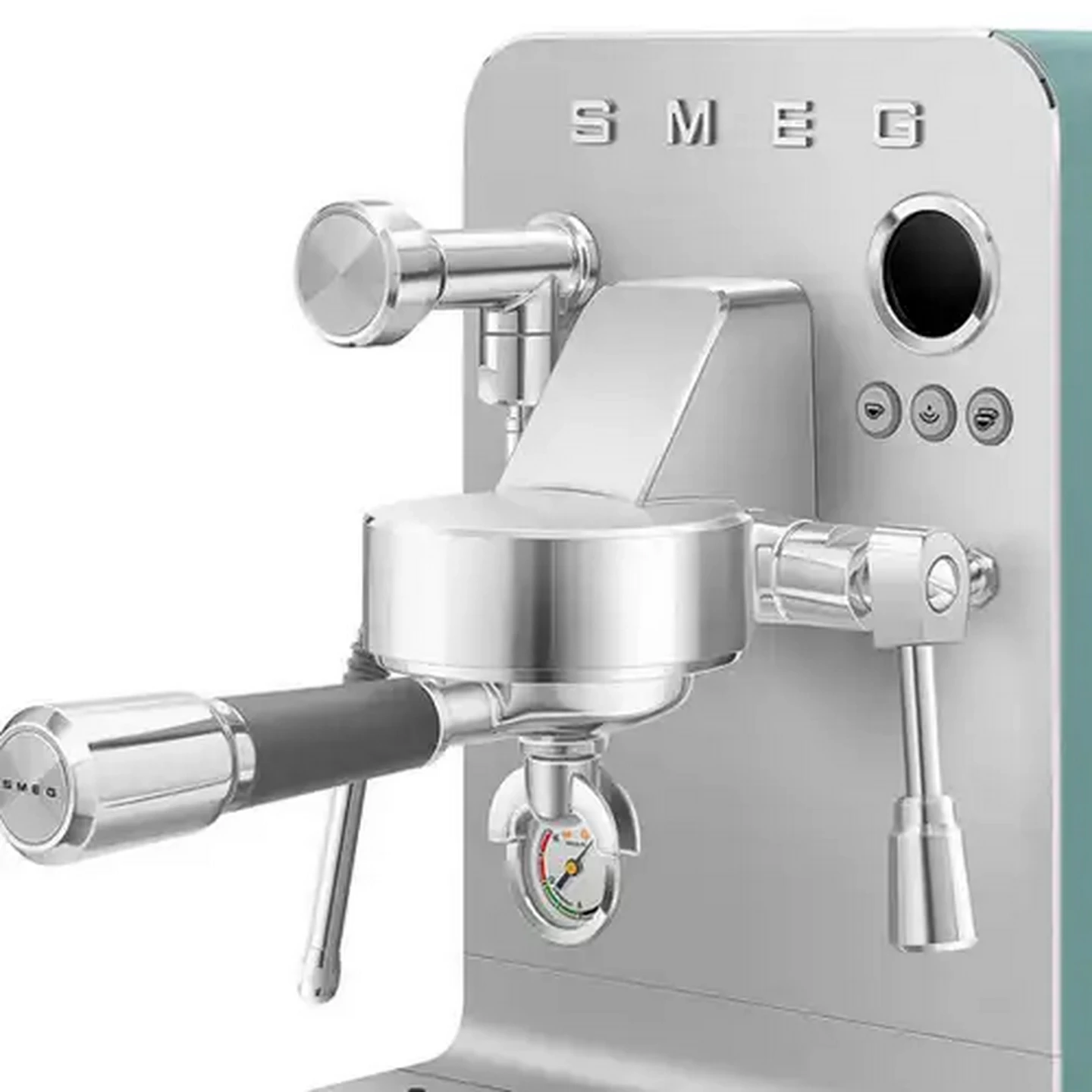 Image of Smeg Minipro Green Espresso Coffee Machine 1700W