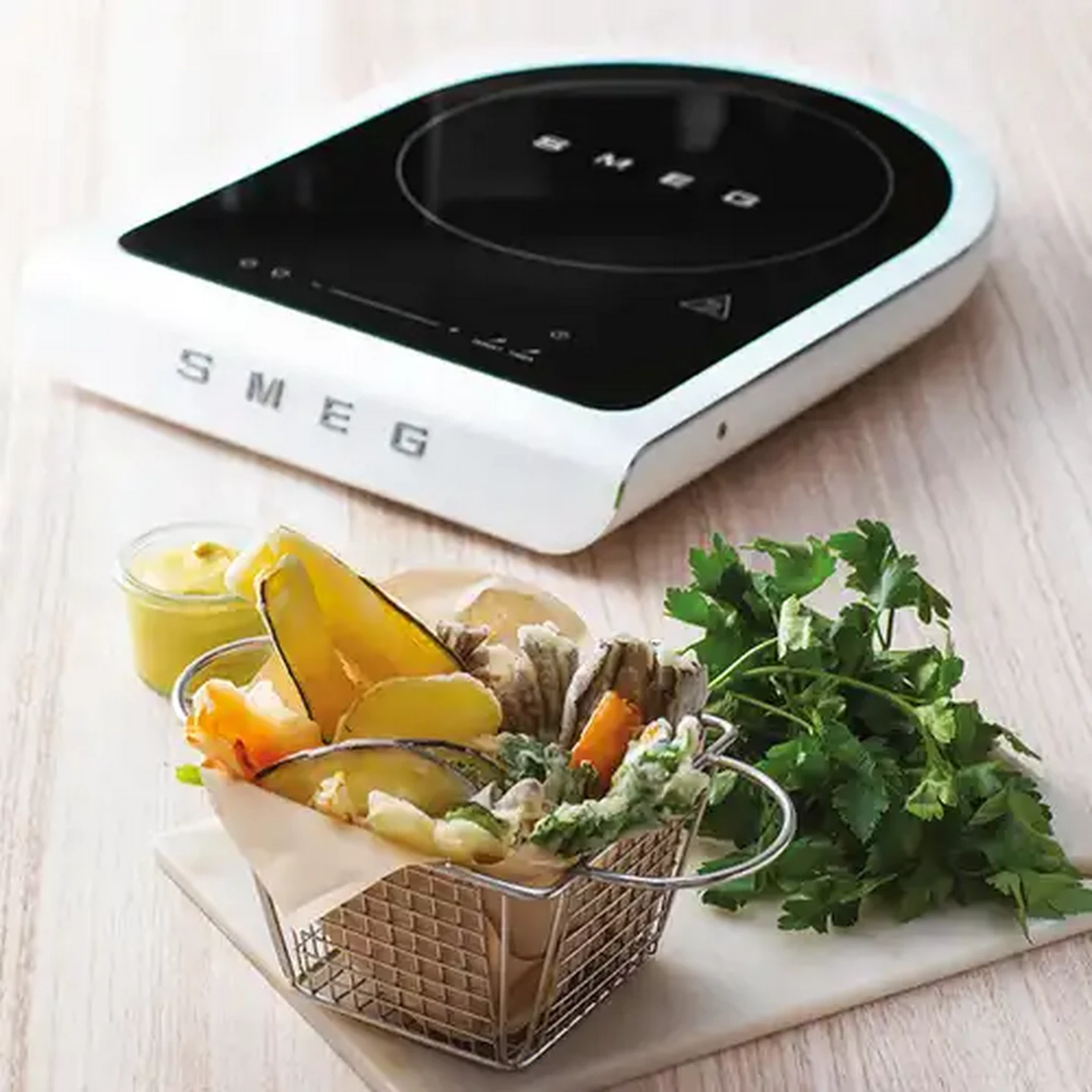 Image of Smeg White Portable Induction Plate