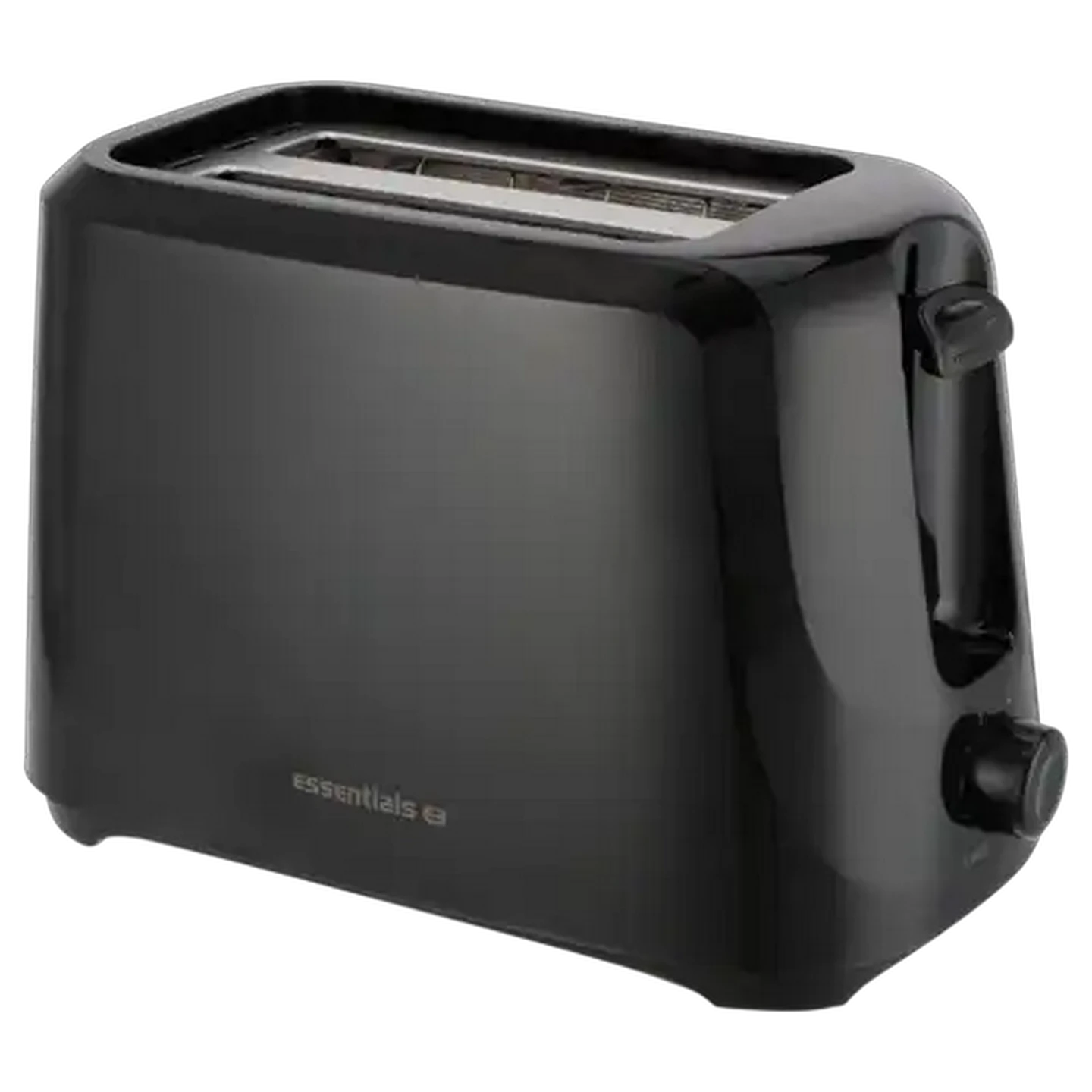 Image of Essentials Black 2 Slice Toaster