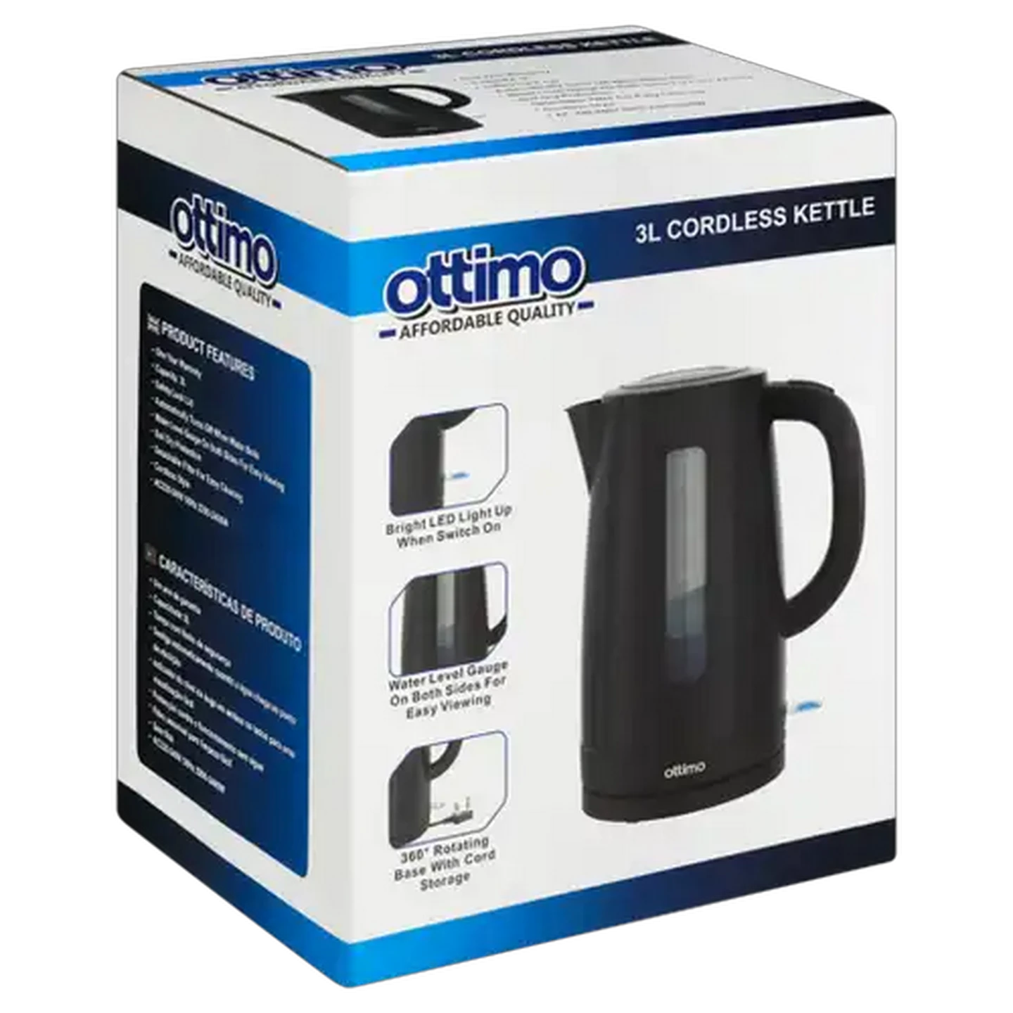 Image of Ottimo Cordless Kettle 3L