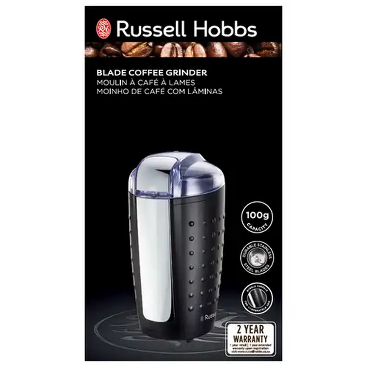 Image of Russell Hobbs Coffee Grinder 100g