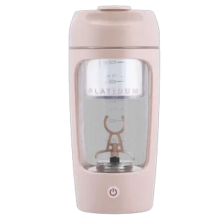 Platinum Pink Rechargeable Mixer Cup 650ml