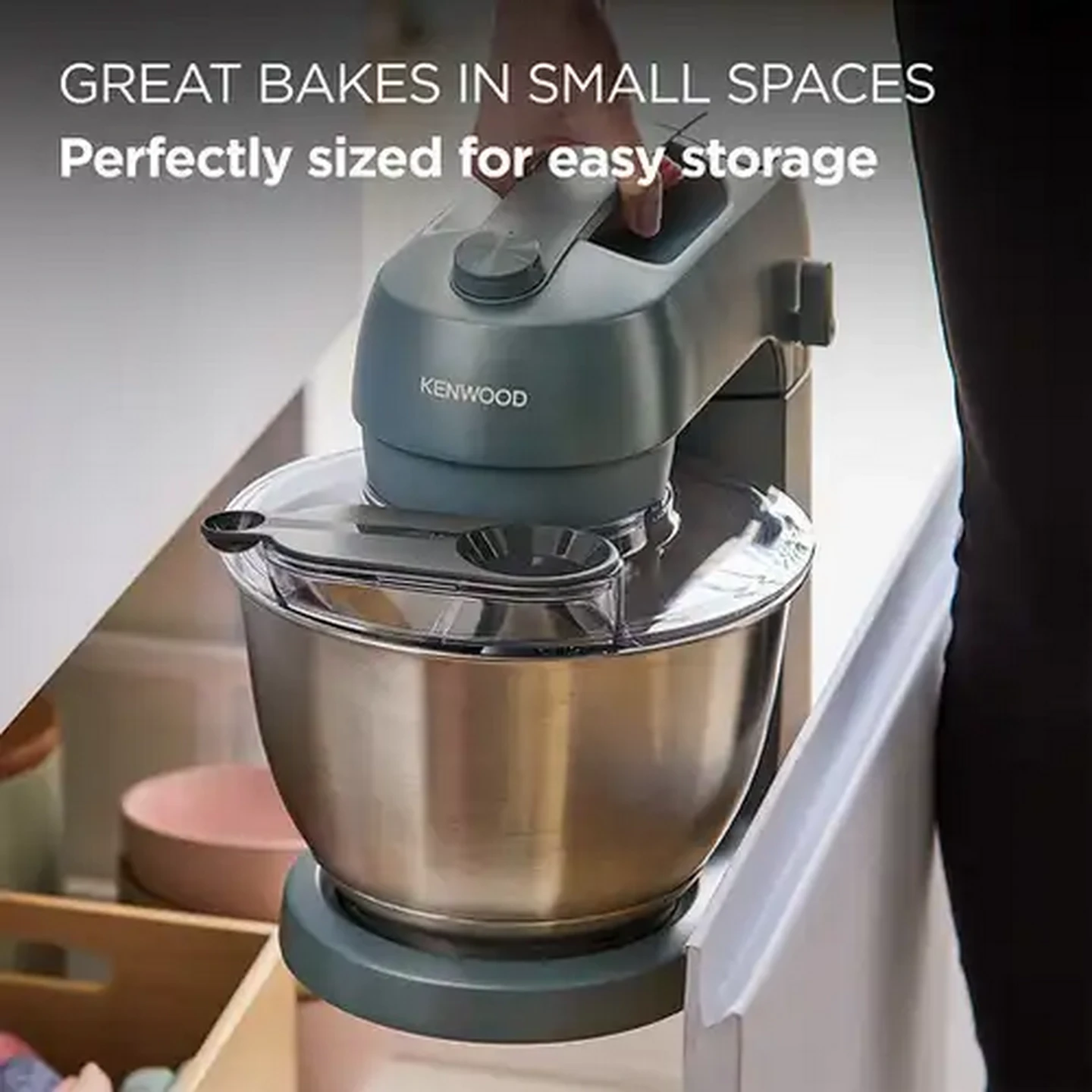 Image of Kenwood Appliances Go Grey Stand Mixer