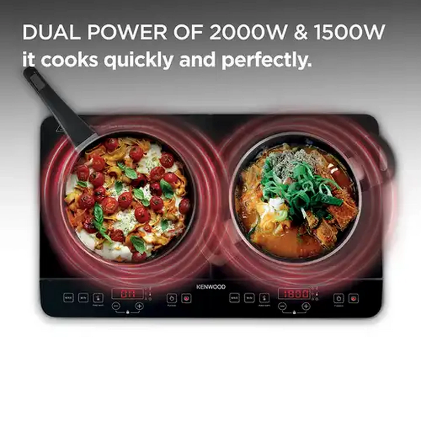 Image of Kenwood Appliances Induction Cooker 2 Plate