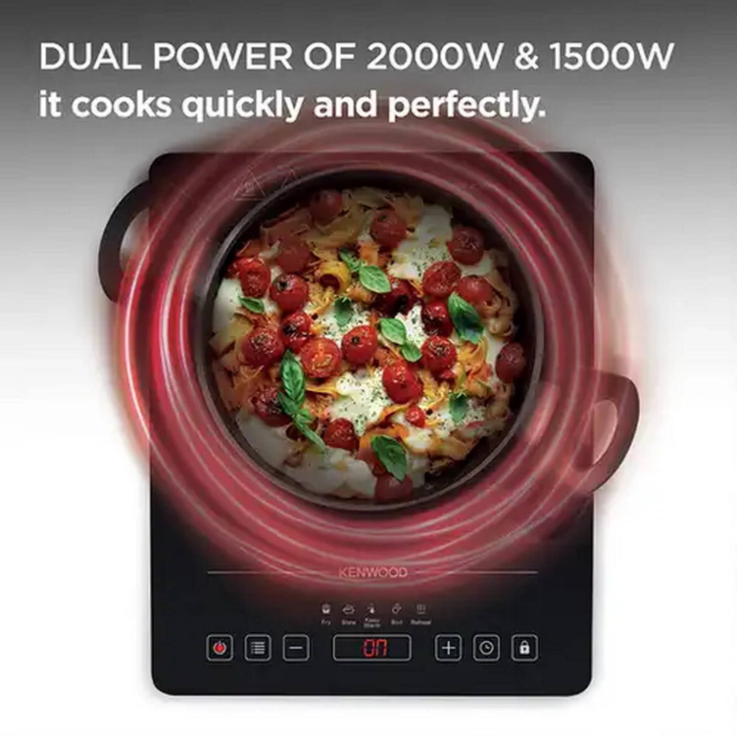 Image of Kenwood Appliances Black Single Plate Induction Cooker