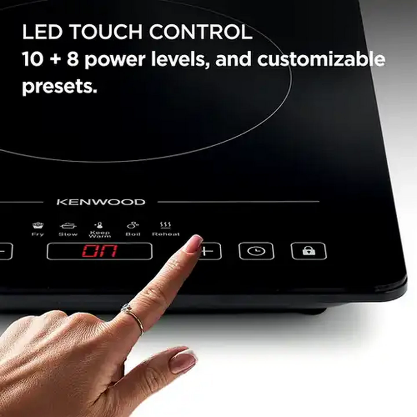 Image of Kenwood Appliances Black Single Plate Induction Cooker